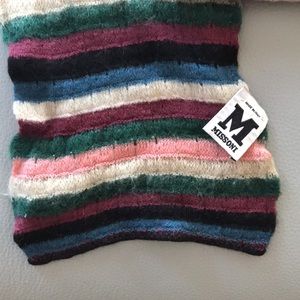 Missoni Scarf, purple, Made in Italy